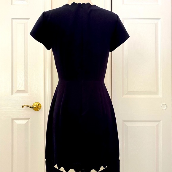 Club Monaco Milancey Scalloped Peekaboo Dress - 4 - Worn Once - Picture 3 of 9